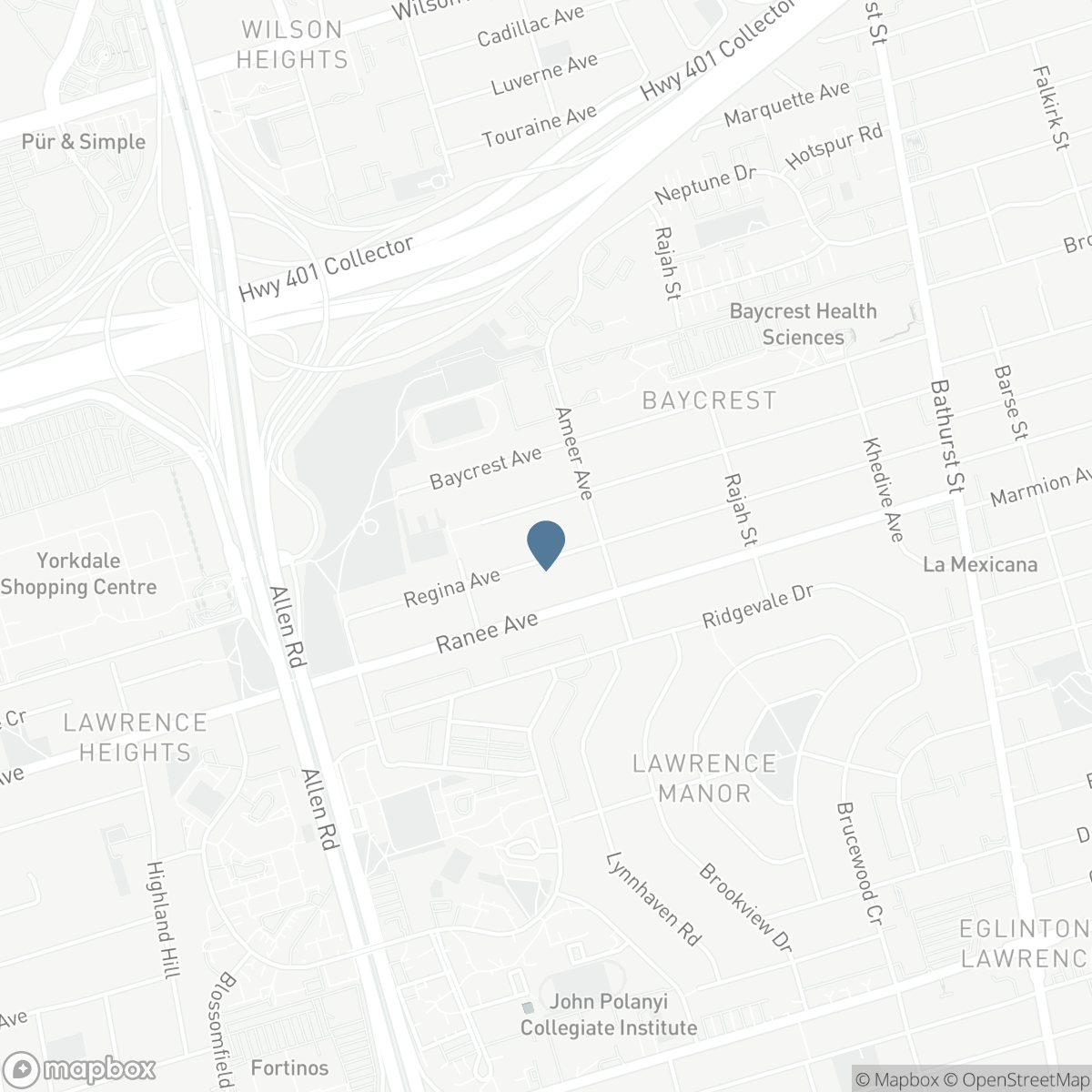 124 REGINA AVENUE, Toronto, Ontario M6A 1R7